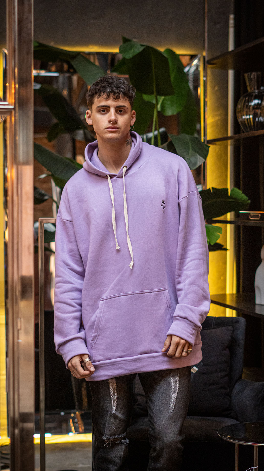 Buzo Purple Butterfly Over OUTLET | Kagliari Clothes